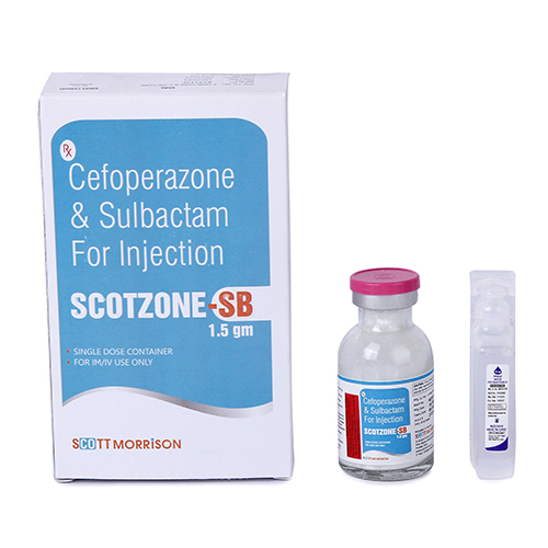 1.5 GM Cefoperazone And Sulbactam For Injection