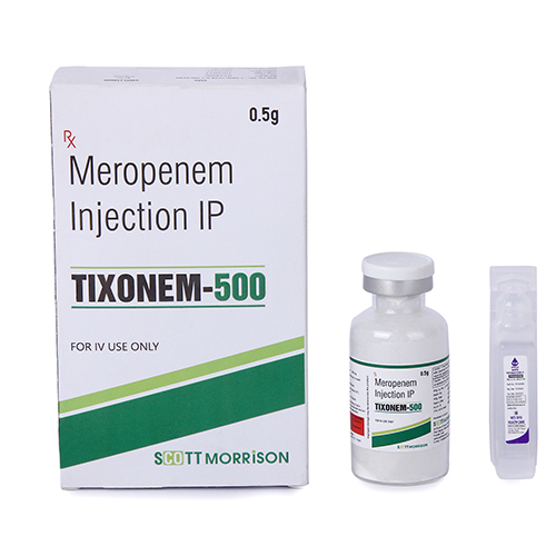 0.5 GM Meropenem Injection IP