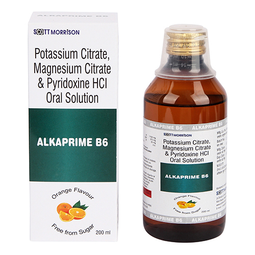 Potassium Citrate Magnesium Citrate And Pyridoxine HCL Oral Solution