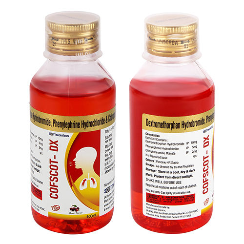 100 Ml Phenylephrine Hydrobromide Syrup - Drug Type: General Medicines