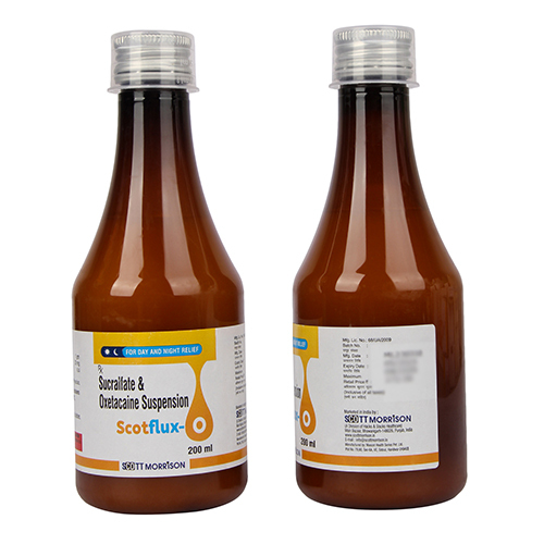 200 ML Sucralfate And Oxetacaine Suspension