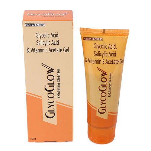 100 Gm Glycolic Acid Salicylic Acid And Vitamin E Acetate Gel Facewash - Attributes: Smudge Proof