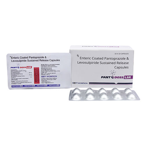 Enteric Coated Pantoprazole And Levosulpiride Sustained Release Capsules - Drug Type: General Medicines