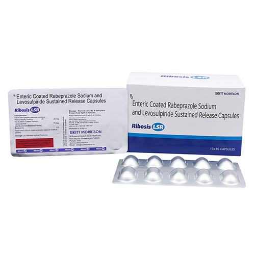 Enteric Coated Rebeprazole Sodium And Levosulpiride Sustained Release Capsules