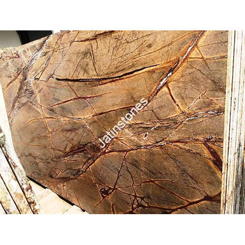 Rain Forest Brown Marble - Surface Finishing: Polished