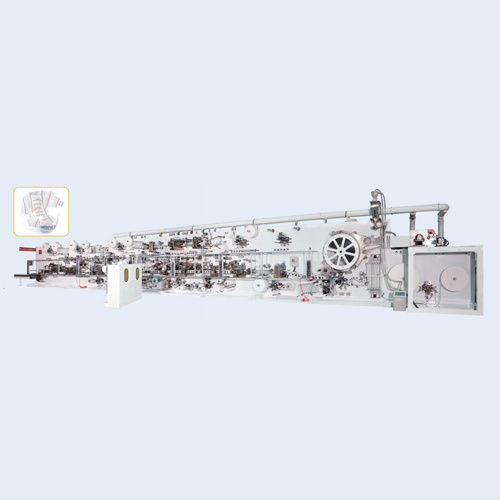 Full Servo T-Shape Baby Diaper Production Line - Automatic Grade: Automatic