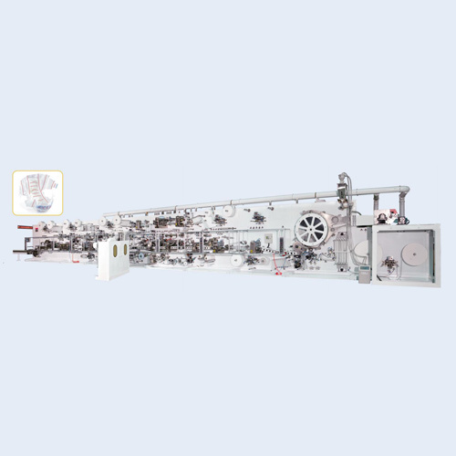 Full Servo T-Shape Baby Diaper Production Line