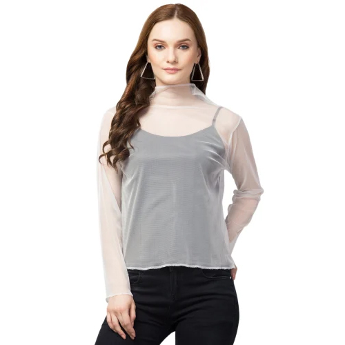 Women Raglan Sleeves Solid Black Top