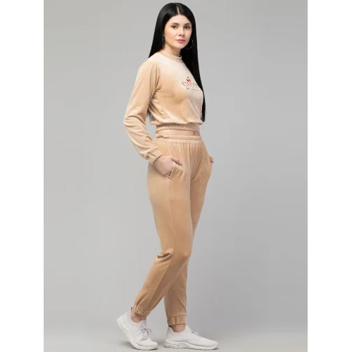 Bo87 Beige Ladies Co Ord Set - Feature: Washable