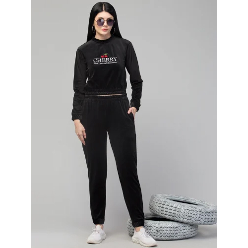 BO87 Black Ladies Co Ord Set