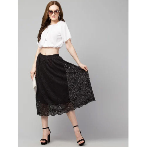 Bo14 Black Ladies Skirt - Season: Summer