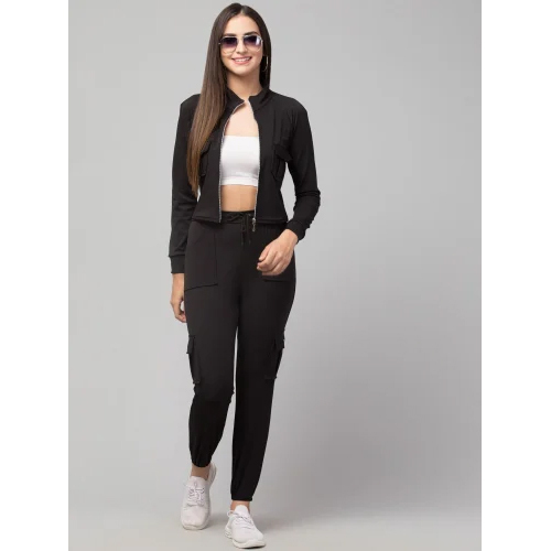 TS Black Ladies Track Suit