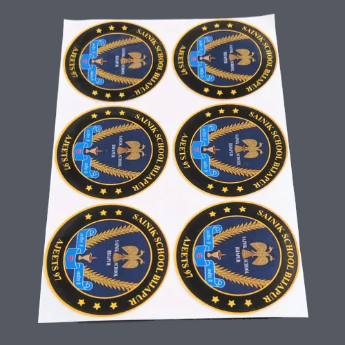 Multicolor Print And Cut Vinyl Sticker