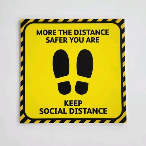Vinyl Foot Printing Flooring Stickers