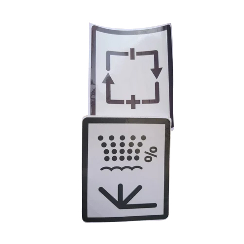 White Vinyl Print Sticker