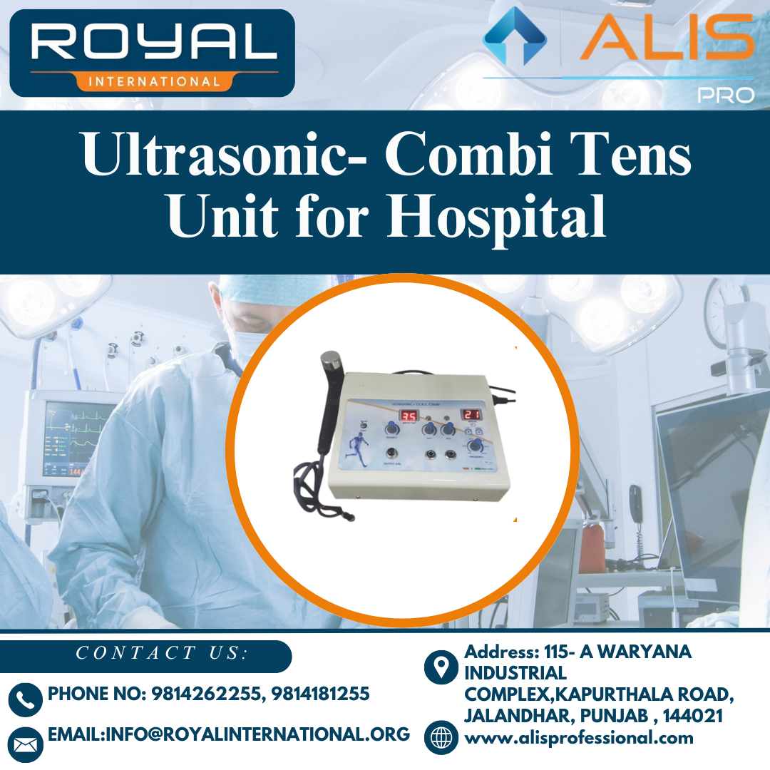 Ultrasonic- Combi Tens Unit for Hospital