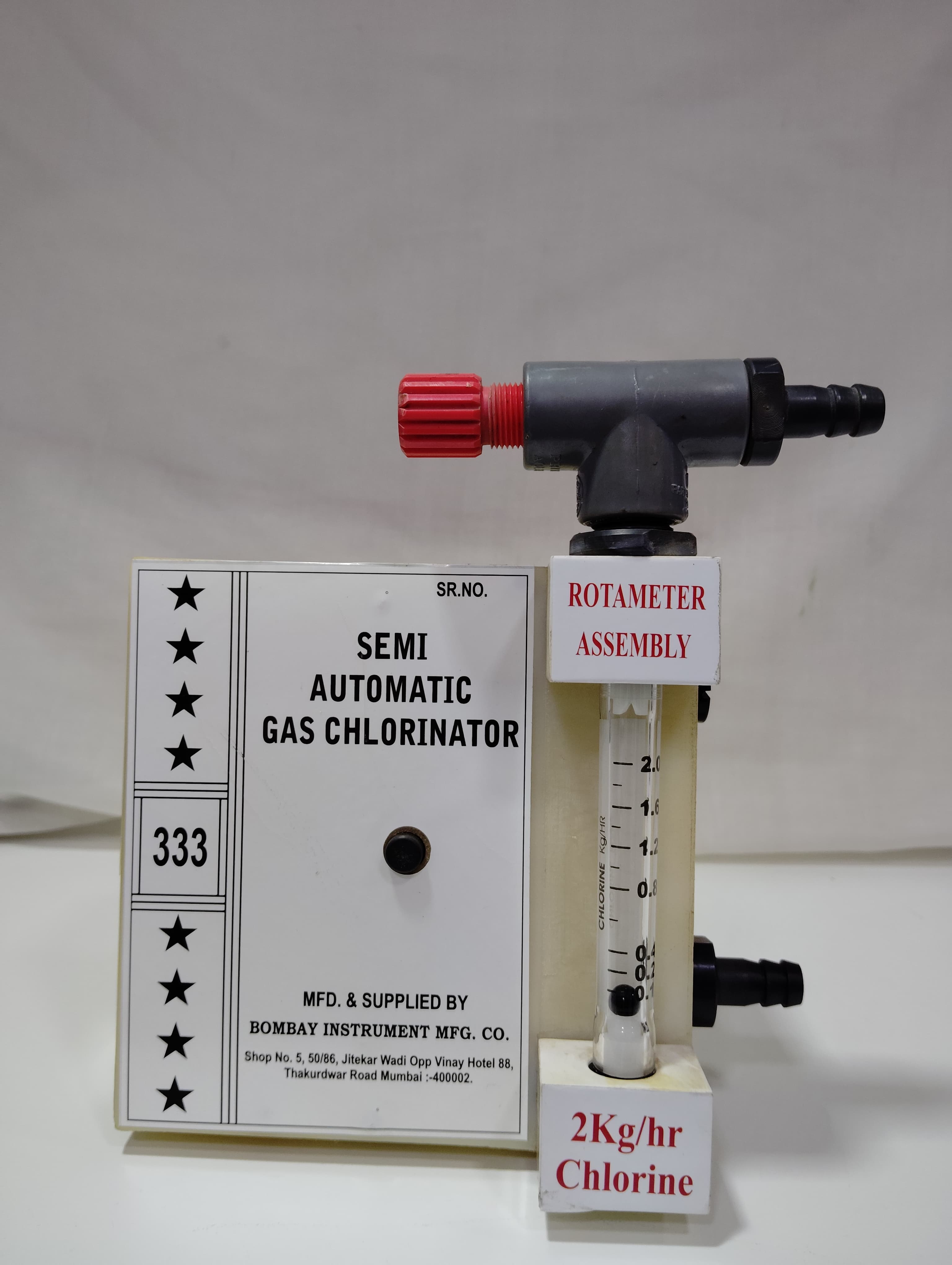 Chlorine Vacuum Injector