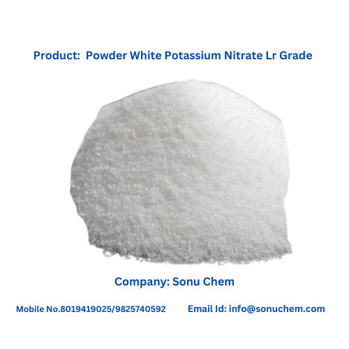 Powder White Potassium Nitrate Lr Grade