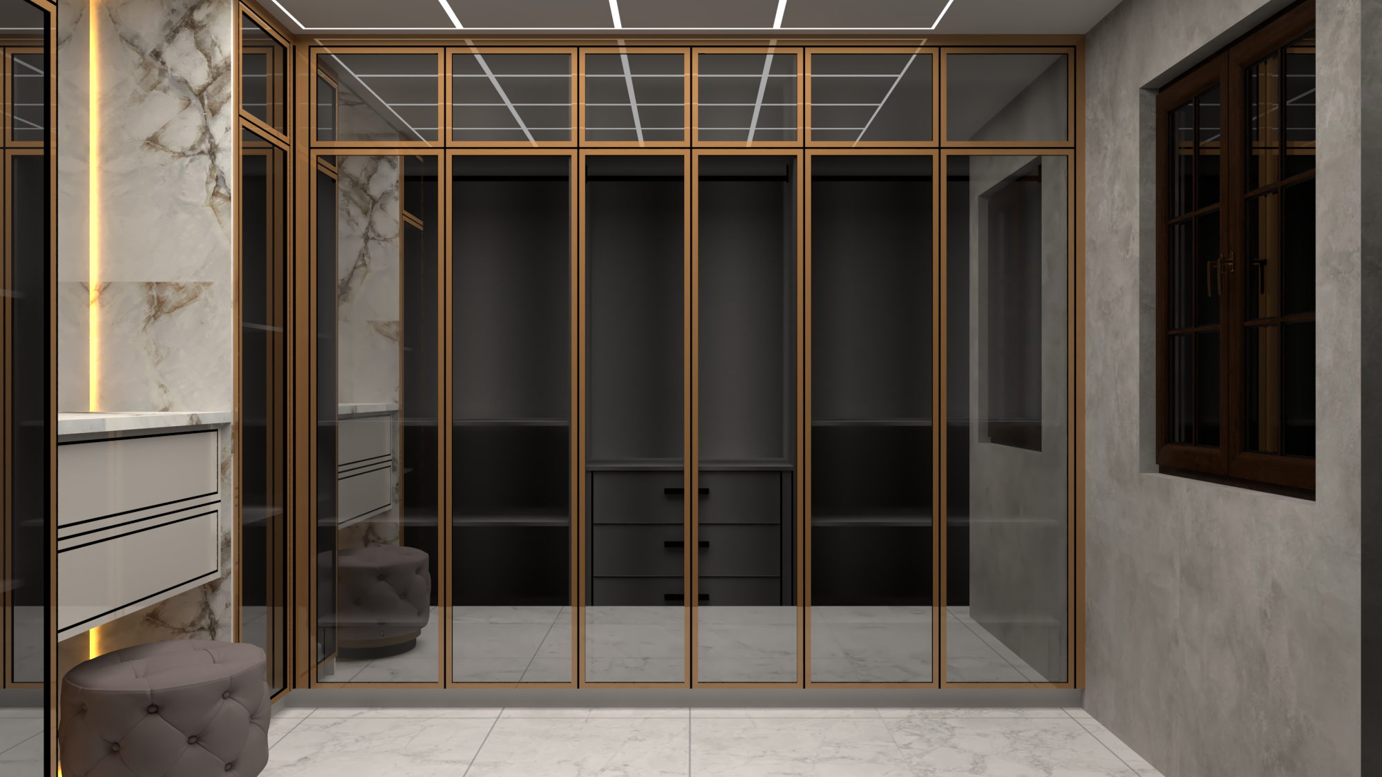 Customizable Modular Wardrobe - Brand Name: Jindal Steel