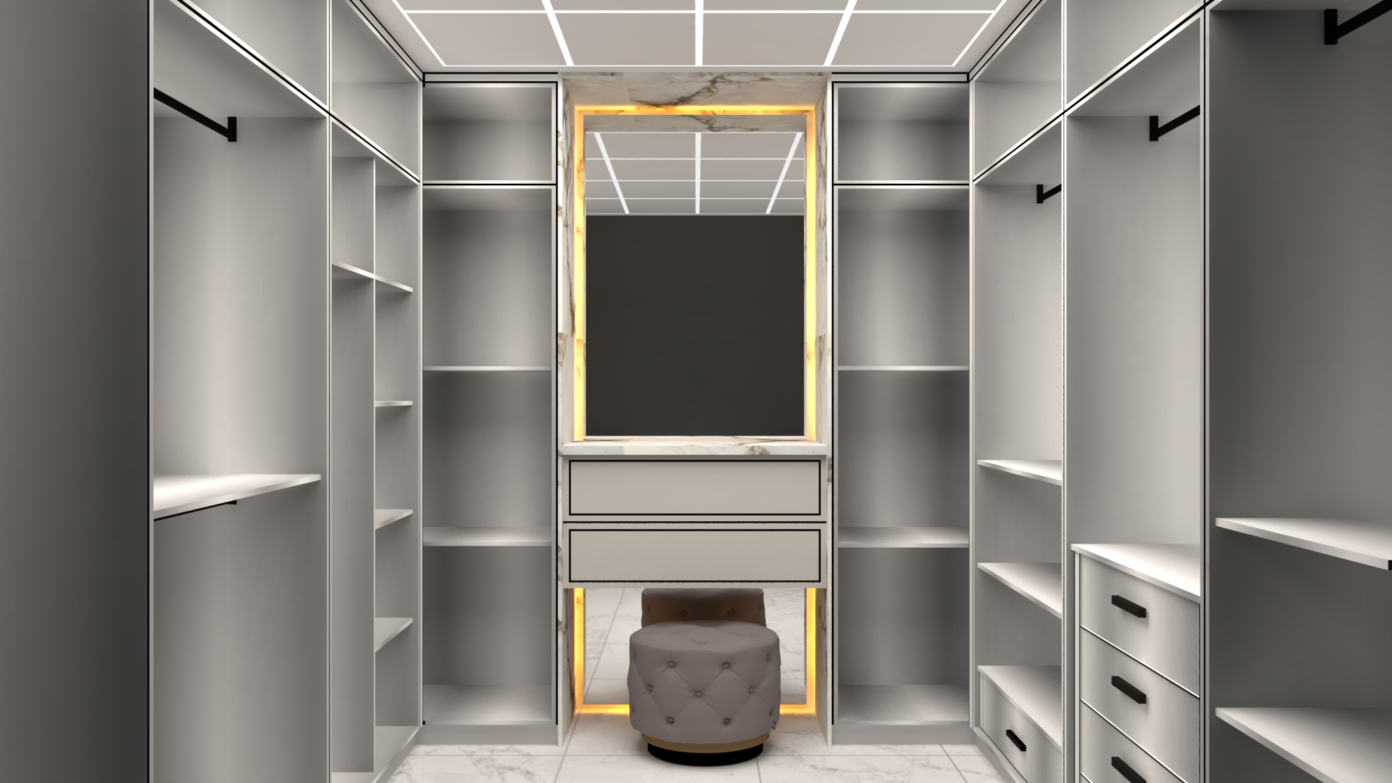 Customizable Modular Wardrobe