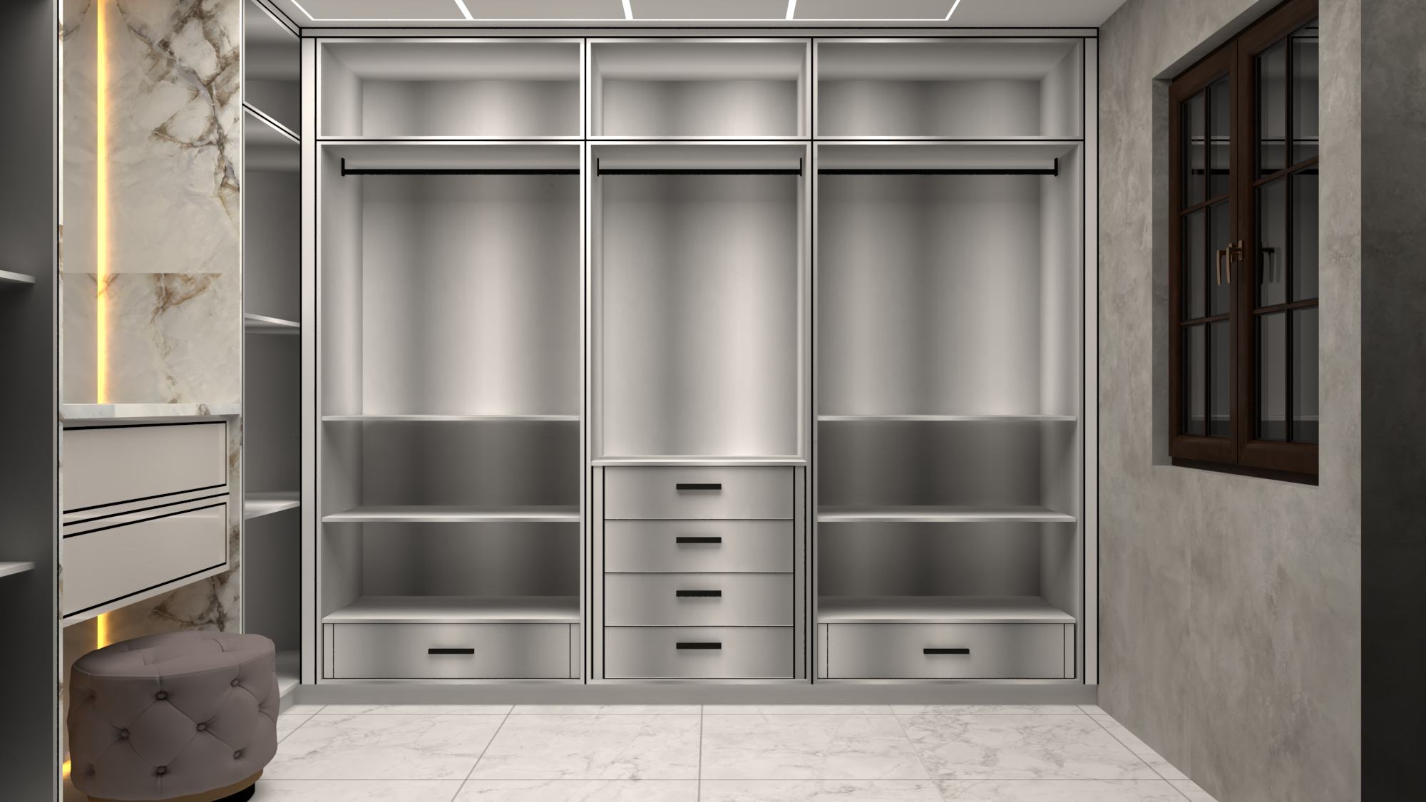 Customizable Modular Wardrobe