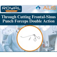 Through Cutting Frontal-sinus Punch Forceps Double Action
