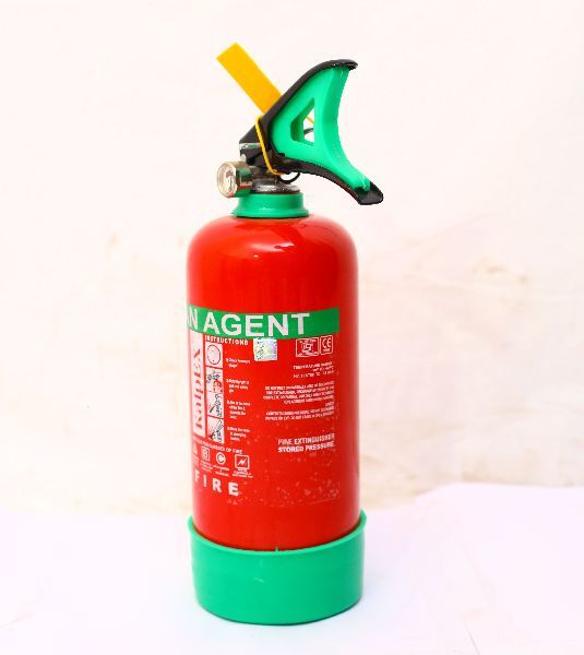 Clean Agent Fire Extinguisher - Mild Steel, 0.5-10 Kg Capacity | Eco-friendly, Red, 1 Year Warranty, High Effectiveness