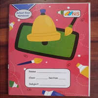 136 Pages Hindi Single Line School Notebook - Feature: Easy To Use