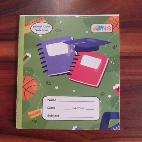NS 232 Pages English Four Lines School Notebook