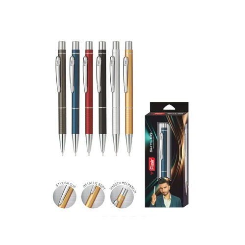 Flair Skyler Metal Ball Pen - Color: Black