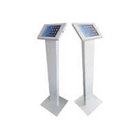 Anti Theft Floor Kiosk Stand Security Lock Key Public Display For Secure - Body Material: Metal