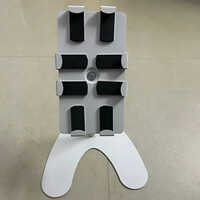 Desktop Adjustable Tablet Stand - Metallic Structure, Adjustable Size For All Tablets, Sleek Silver Color, Warranty Included