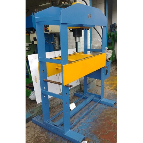 Hydraulic Shell Test Stand - Color: Blue