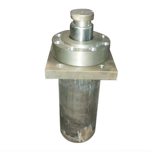 Flange Hydraulic Cylinders - Color: Silver