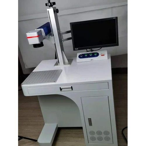 Industrial Laser Marking Machine - Color: Silver