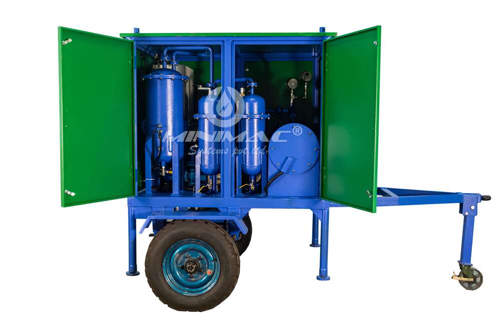 Automatic Three Phase Transformer Oil Regeneration Cum Reactivation System