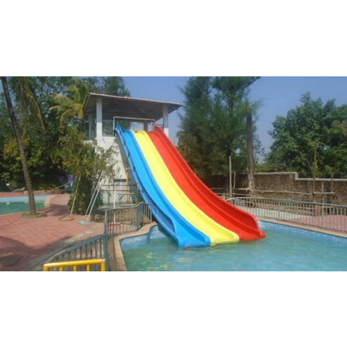 3 Multi Lane Water Park Slide