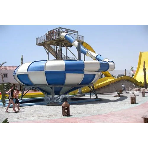 Bowl Slide Water Park Slide - Suitable For: Children