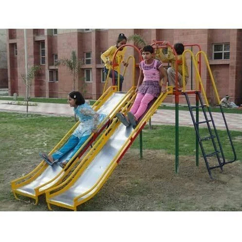 Playground Double Slide