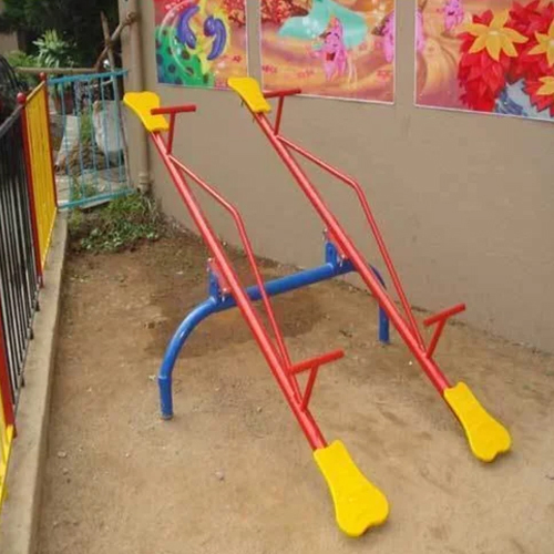 Double Seater Seesaw - Material: Metal