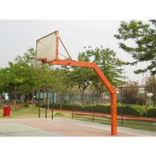 Uma-902 Basketball Pole - Color: Brown