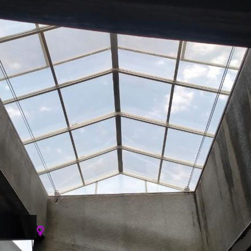 Polycarbonate Roof - Pattern: Plain