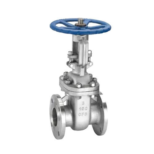 Stainless Steel Gate Valves - Color: Silver