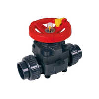 Diaphragm Control Valve - Industrial-grade, 3 Inch Size , Sleek Black Finish, High-temperature Resistance Up To 120â°c