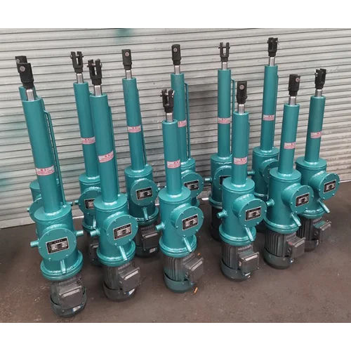 Industrial Linear Actuator Motor - Color: Green