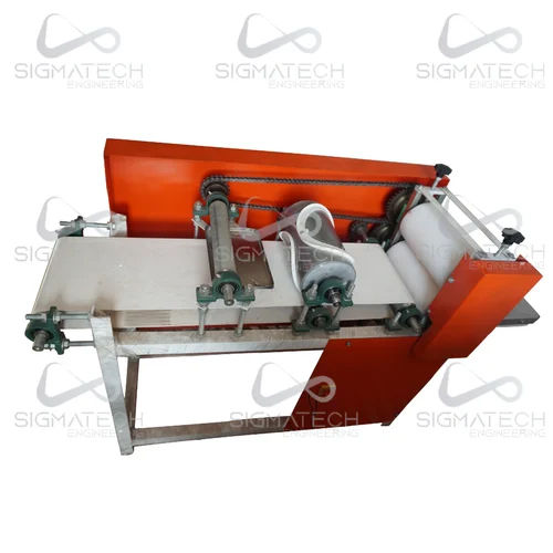 Electric Roti Making Machine - Color: Orange