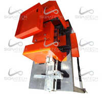 Single Phase Betel Nut Cutting Machine - Color: Orange