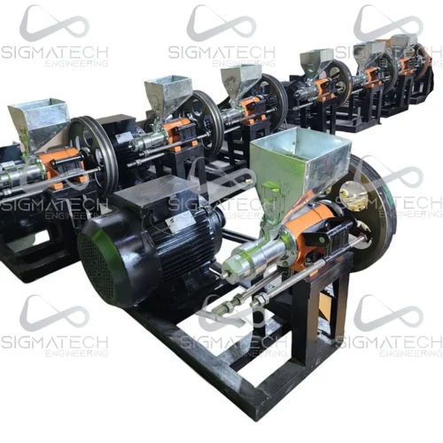 Three Phase Automatic Kurkure Making Machine - Color: Black