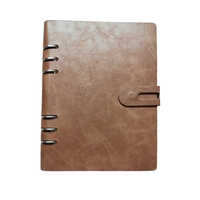 Business Organizer Diary - Leather Cover, Customized Size , Handmade Design For Daily Use And Personalized Logo Printing