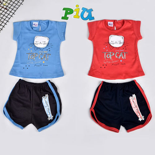 7007 Baby Girls Top And Hotpant Set